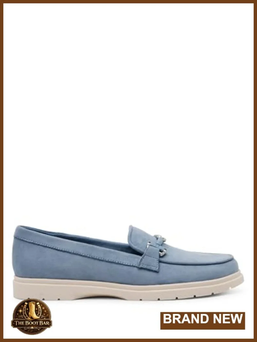 Faux Suede Slip-On Boat Shoes with iFlex Technology - Comfort Flats